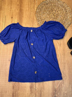 Blusa de Lese com Botões Frontais - comprar online