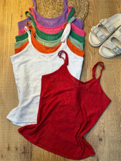 Blusa de Lesê com Alças Reguláveis ✨