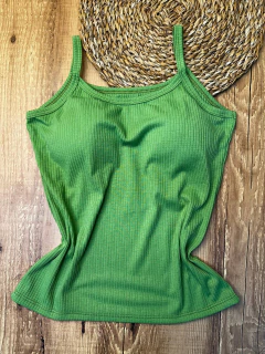 Blusa Canelada com Bojo e Alça Fina – Conforto, Versatilidade e Caimento Perfeito - comprar online