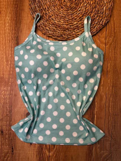 Imagem do Blusa Canelada com Bojo e Alça Fina – Conforto, Versatilidade e Caimento Perfeito