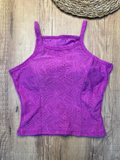 Cropped de Lese com Bojo – Delicado, Fresquinho e Perfeito para Compor Looks Elegantes