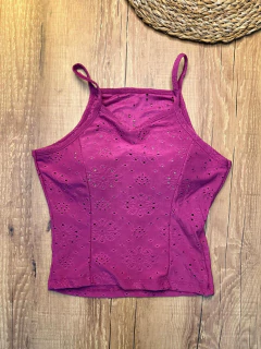 Cropped de Lese com Bojo – Delicado, Fresquinho e Perfeito para Compor Looks Elegantes - comprar online