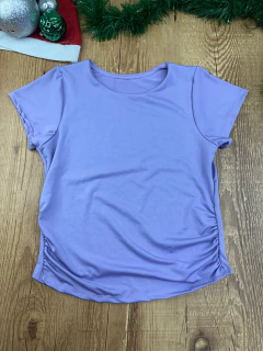 Blusa de Suplex com Franzido Lateral – Conforto, Estilo e Caimento Perfeito na internet