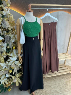 Saia Longa Marrant em Viscose com Poliéster – Elegância, Leveza e Movimento em Uma Peça - comprar online