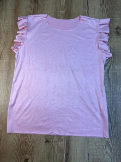 Blusa de Suede com Manga Babado – Toque Macio, Elegância e Conforto - loja online