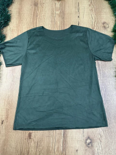 Blusa Feminina em Suede Manga Curta na internet