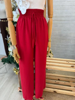 Calça Pantalona Feminina em Poliéster - comprar online