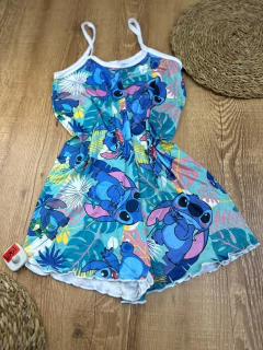 Macaquinho Feminino de Dormir com Estampa de Personagens - comprar online