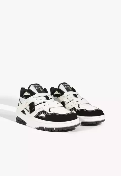 Tênis Court 95 Branco e Preto - comprar online