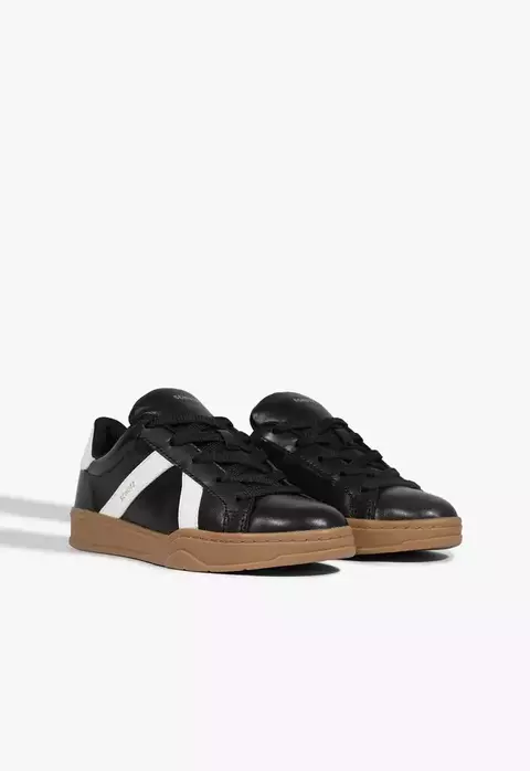 Tênis Couro Preto e Branco - comprar online