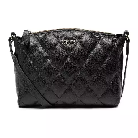 Bolsa Tote Schutz Couro Preta - comprar online