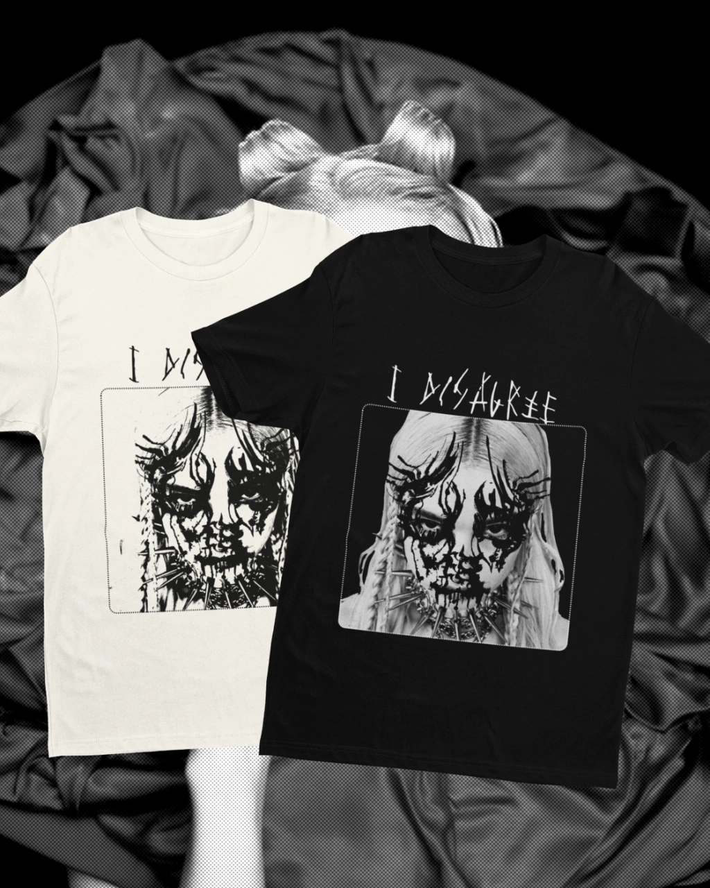 CAMISETA POPPY I DISAGREE [ALGODÃO]