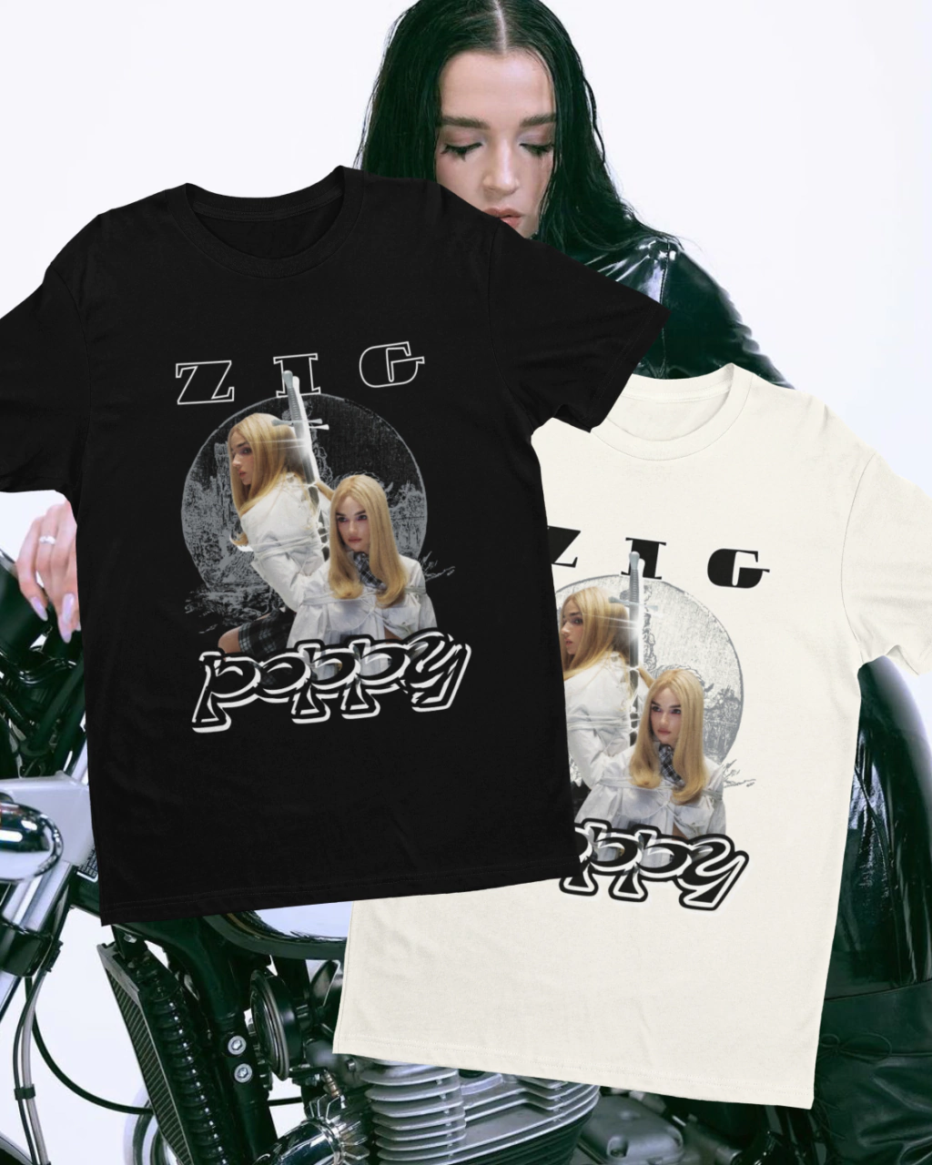 CAMISETA POPPY ZIG [ALGODÃO]