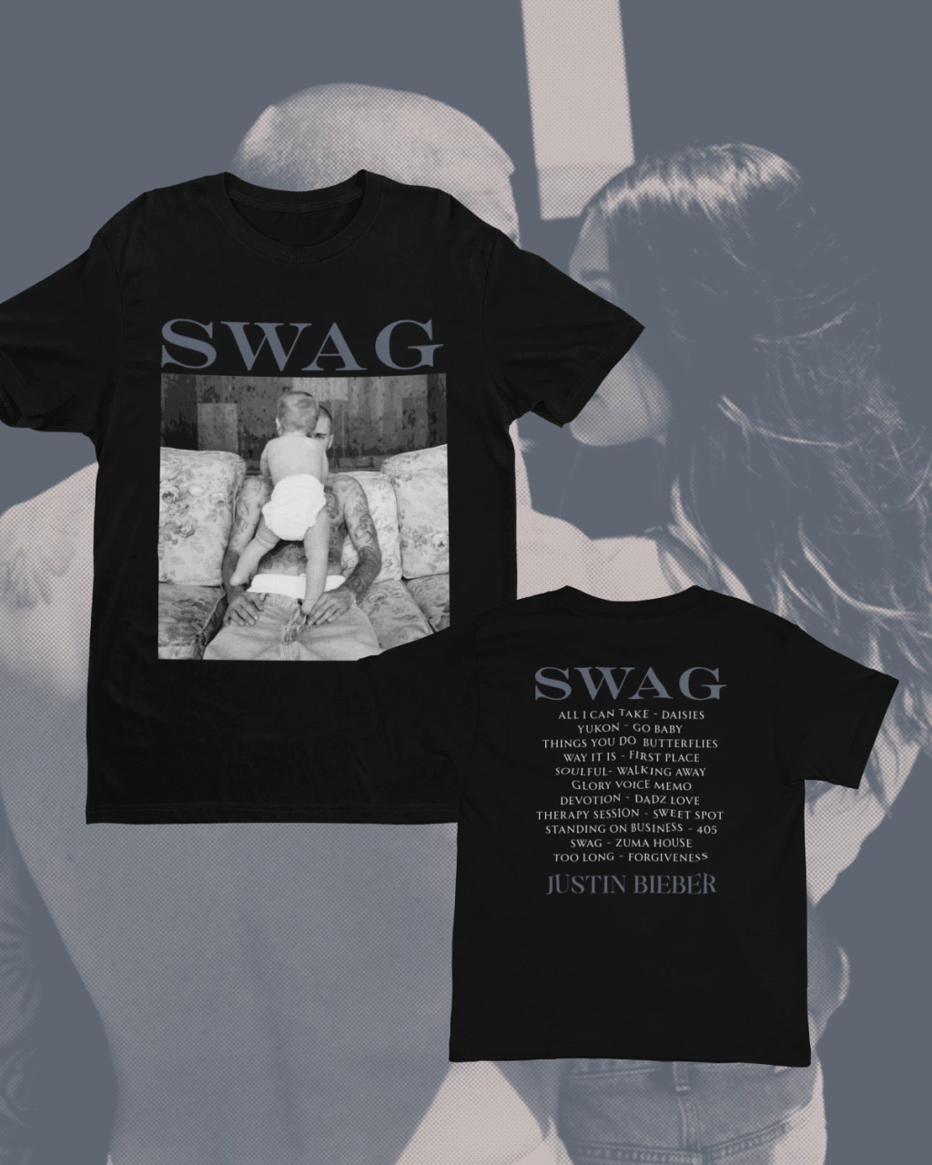 CAMISETA JUSTIN BIEBER SWAG (ALGODÃO)