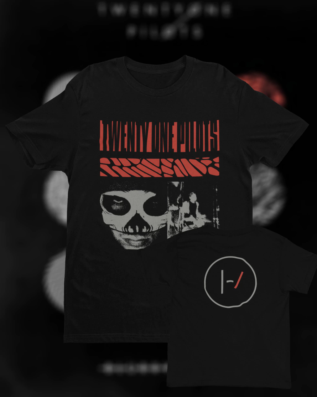 CAMISETA TWENTY ONE PILOTS BLURRYFACE ANNIVERSARY