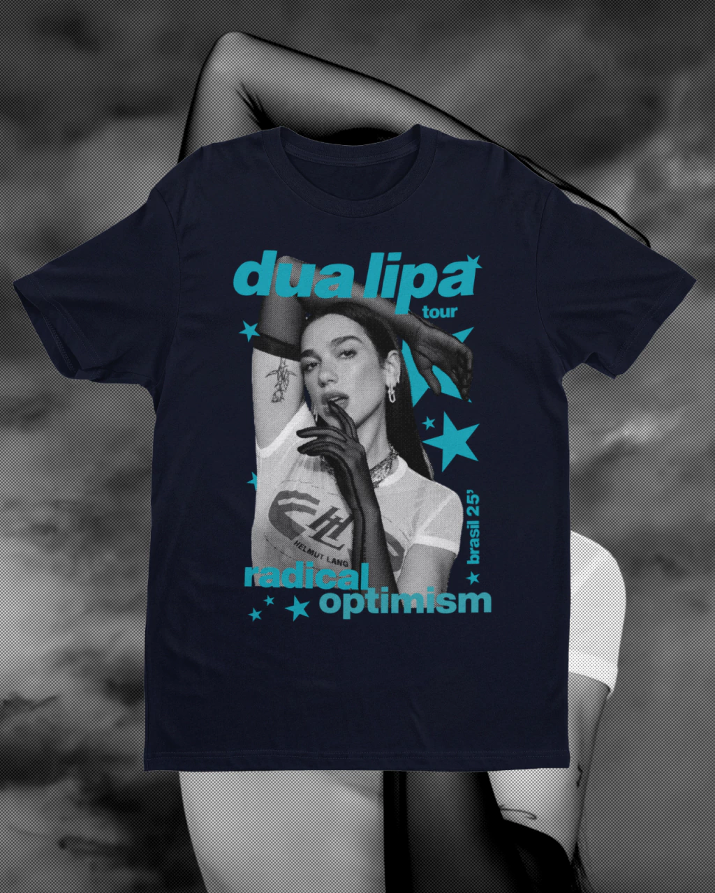 CAMISETA DUA LIPA RADICAL OPITMISM ALGODÃO