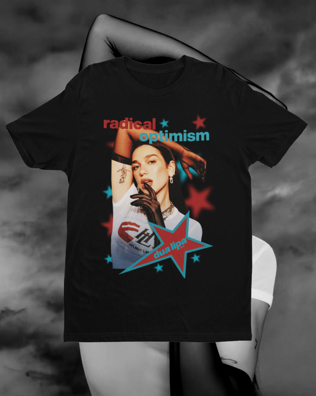 CAMISETA DUA LIPA RADICAL OPITMISM ALGODÃO