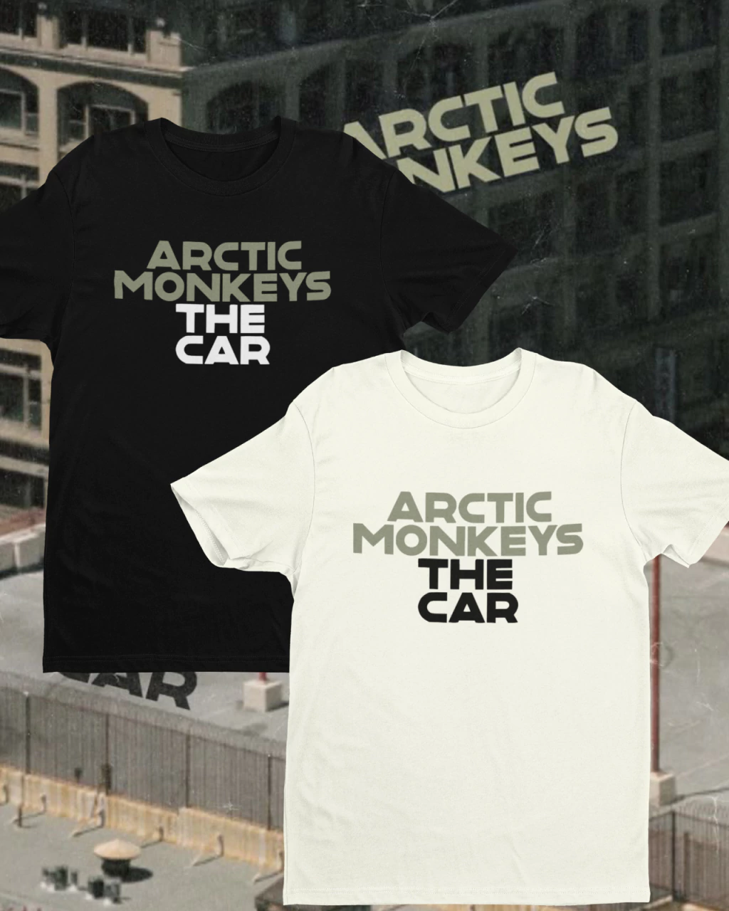 CAMISETA ARCTIC MONKEYS THE CAR (100% ALGODÃO)