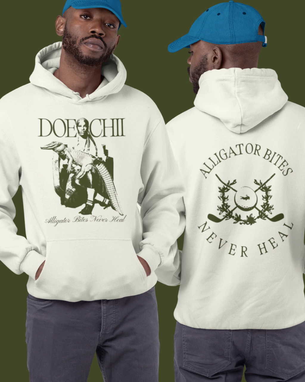 MOLETOM DOECHII ALLIGATORS BITES NEVER HEAL