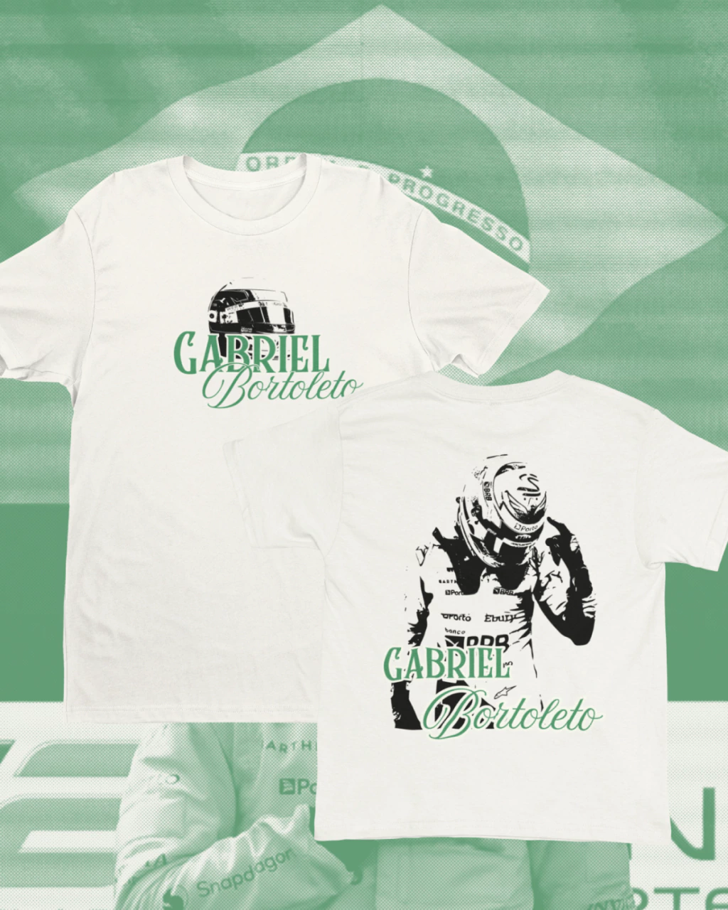 CAMISETA GABRIEL BORTO 100% ALGODÃO