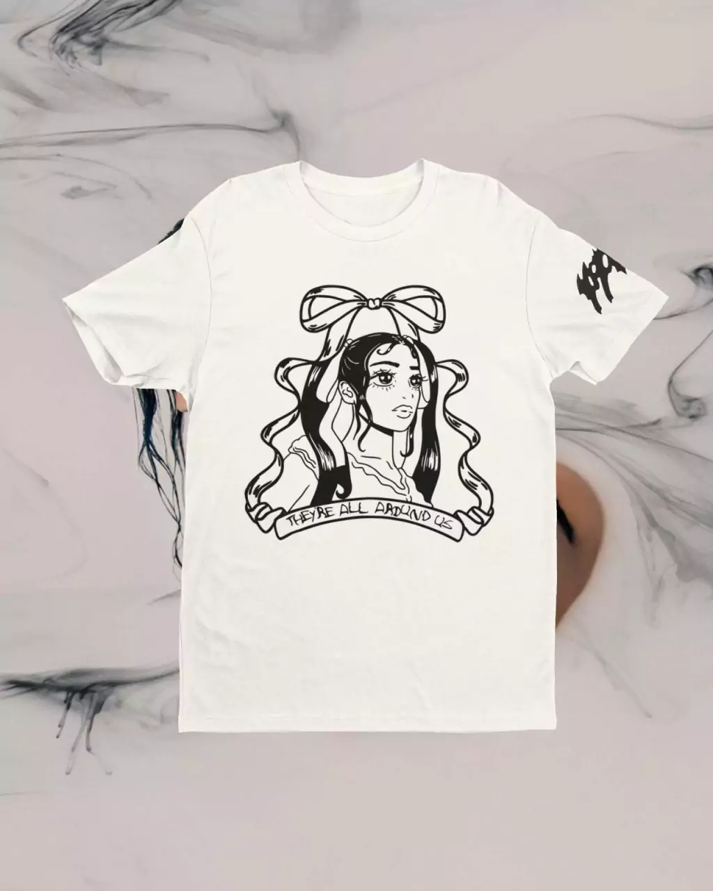 CAMISETA POPPY NEGATIVE SPACES [ALGODÃO]