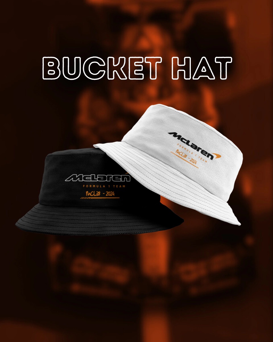 CHAPÉU BUCKET HAT MCLAREN NORRIS PISTARI