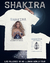CAMISETA SHAKIRA LAS MUJERES YA NO LLORAN WORLD TOUR LATINO AMERICA [ALGODÃO] - comprar online