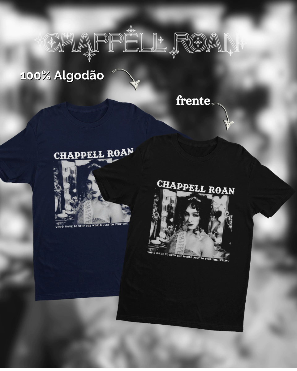 Camiseta - Chappell Roan The Rise and Fall of a Midwest Princess good luck, babe! [ algodão ]