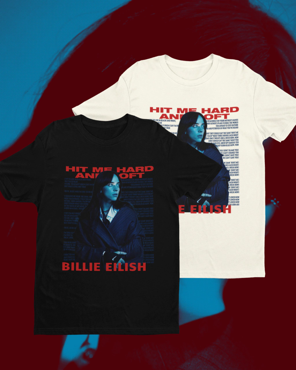 HIT ME HARD AND SOFT Billie Eilish Tシャツ Billie Eilish Official Merch Hit Me Hard And Soft T-shirts