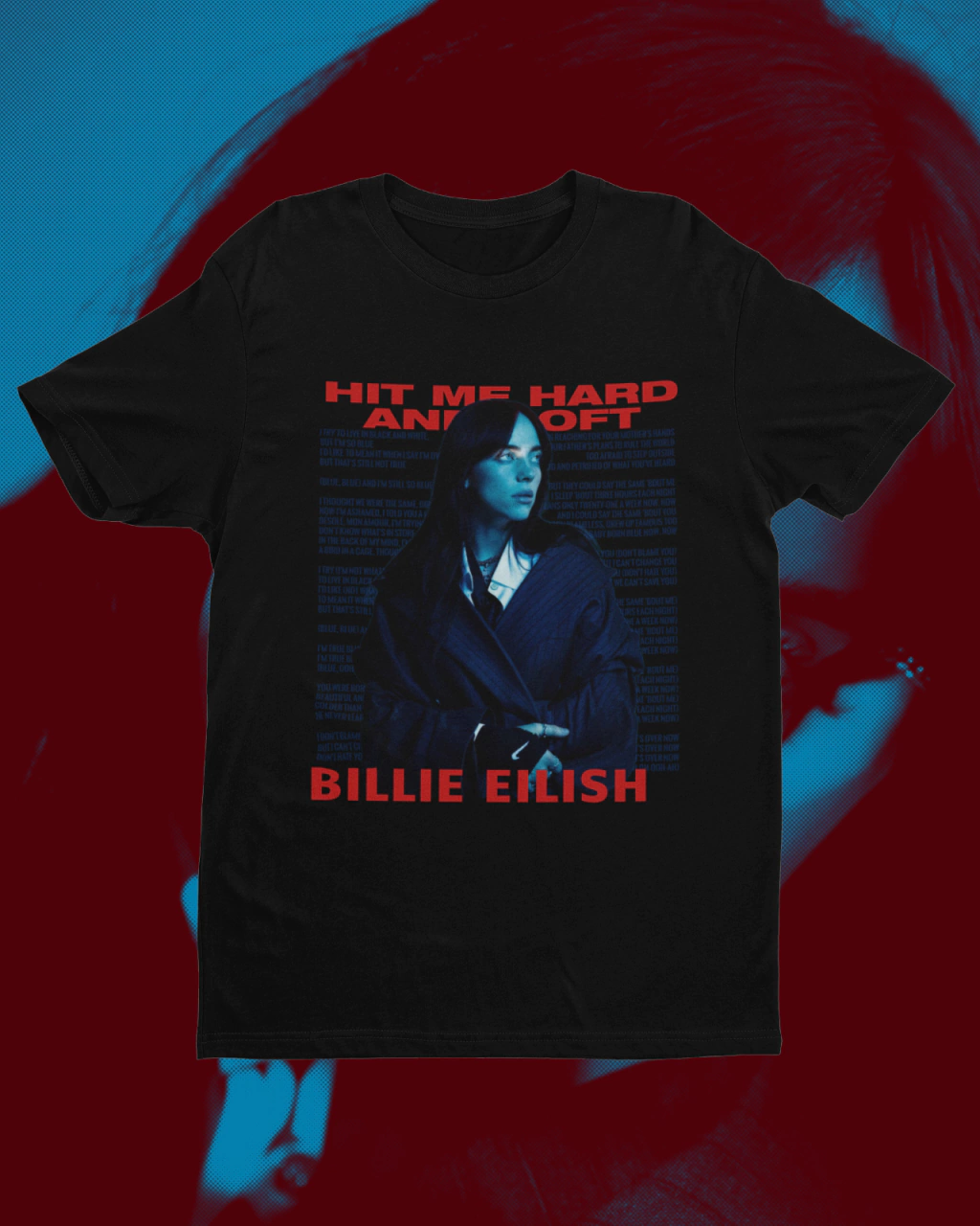 HIT ME HARD AND SOFT Billie Eilish Tシャツ Billie Eilish Official Merch Hit Me Hard And Soft T-shirts