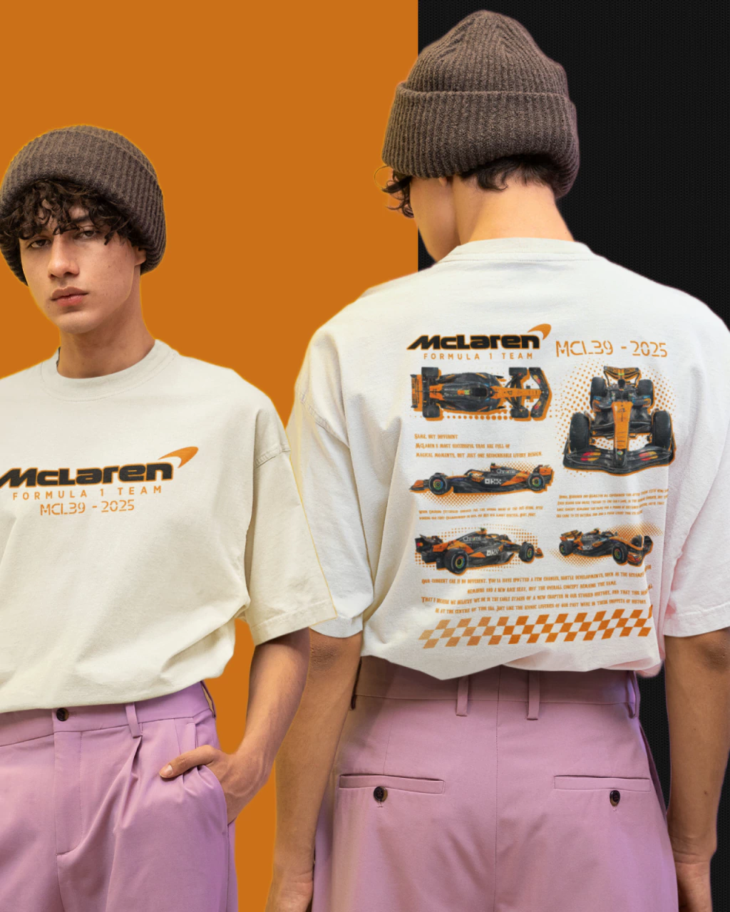 CAMISETA MCLAREN 2025 MCL39 (SAME, BUT DIFFERENT)