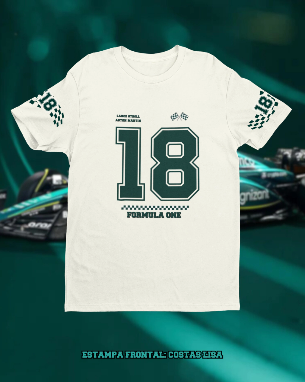 CAMISETA LANCE STROLL 18 OLD SCHOOL [100% Algodão]