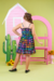 Vestido Lola - Xadrez Neon na internet