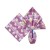 25 Folha Ovo de Páscoa Aquarela Roxo 750g a 1kg - 69x89cm