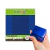 100 Embalagem Para Bolo Gelado Laminado 20x22cm Azul