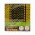 100 Embalagem Para Trufa Poá Preto Amarelo 15x16cm - comprar online