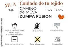 Camino de mesa Zumpá Fusión