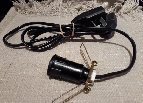 Circuito eléctrico roca, con resorte