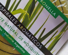 Espirales aromatizados y de citronela - comprar online