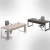 Mesa de Trabalho Individual Atto com Pés em Alumínio - comprar online