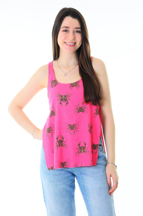 Blusa Farm Regata Fenda Lateral - comprar online