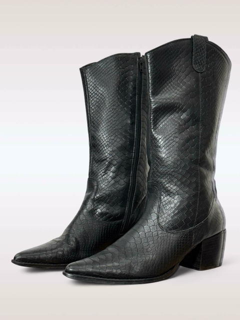 Bota Twinset Country Couro - comprar online