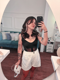 BODY NAVY SUPLEX COM TULE - Menina VIP