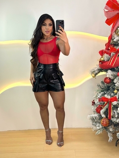 BODY TULE COSTURINHA ( SEM TOP)