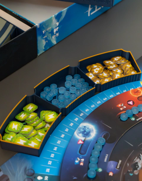 Porta Componentes para o jogo SETI - Modelo 2