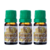 Kit 3 Óleos Essencial De Olibano 5ml - 100% Puro