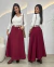 SAIA GODE ALFAIATARIA marsala - comprar online