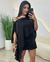 BLUSA SEM ALÇA ASSIMÉTRICA preto na internet