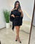 SHORT SAIA FLOR PAETE preto - comprar online