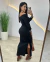 VESTIDO GRAPEADO BRUNA preto na internet